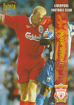 Mark Wright Liverpool 1998 Futera Fans' Selection #1